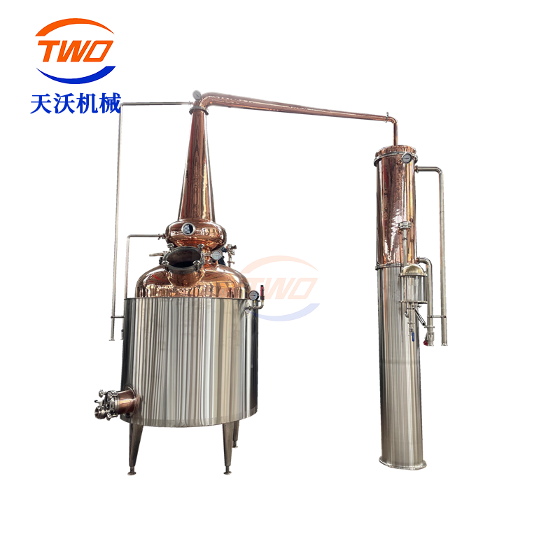 2000L单麦威士忌蒸馏器